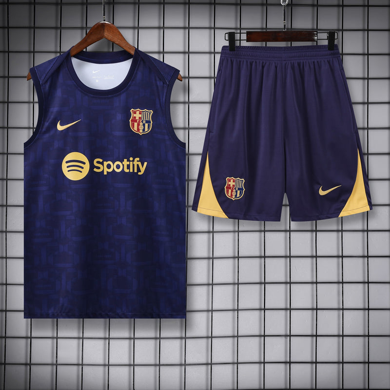 Kit c/ Ziper Regata Barcelona Treino 25/26