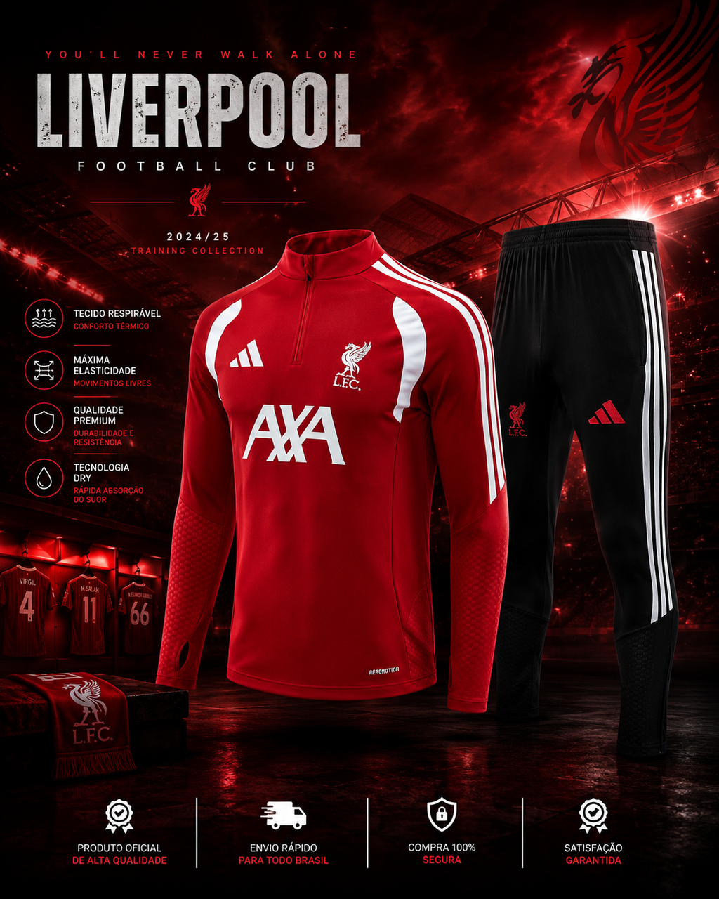 Agasalho Liverpool - 2026/27