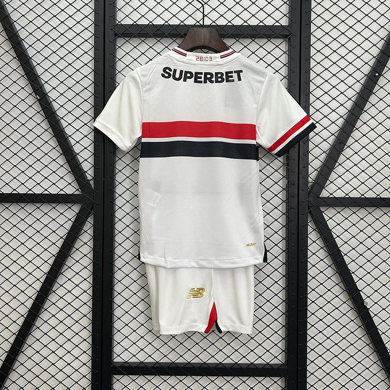 São Paulo Home 25/26 Infantil