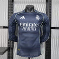 Real Madrid Away 25/26  Manga Longa Player