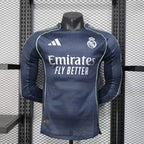 Real Madrid Away 25/26  Manga Longa Player