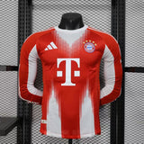 Bayern Munich Home 25/26  Manga Longa Player