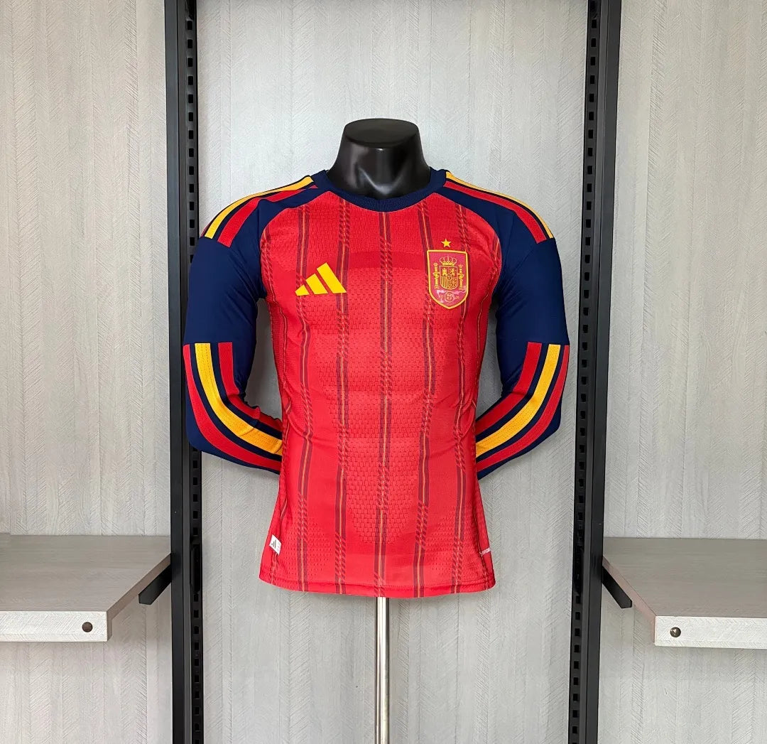 Espanha Home 26/27  Manga Longa Player