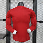 Liverpool Home 25/26  Manga Longa Player