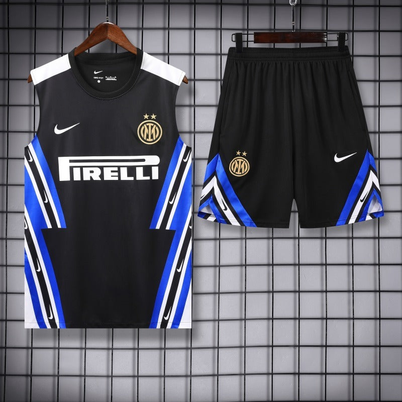 Kit c/ Ziper Regata Inter de Milão Treino 25/26