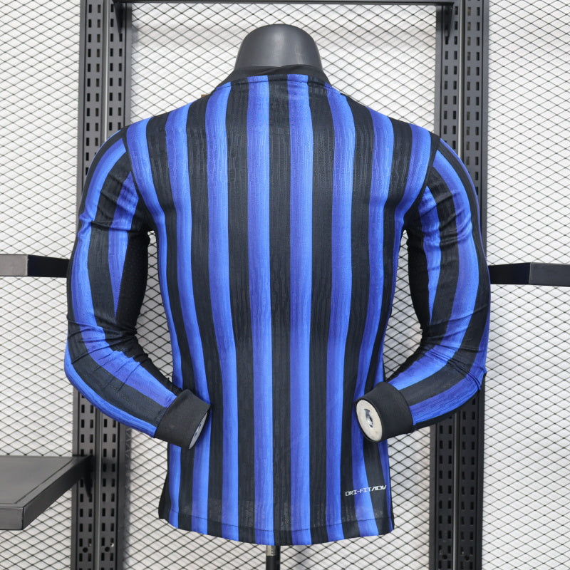 Inter de Milão Home 25/26  Manga Longa Player