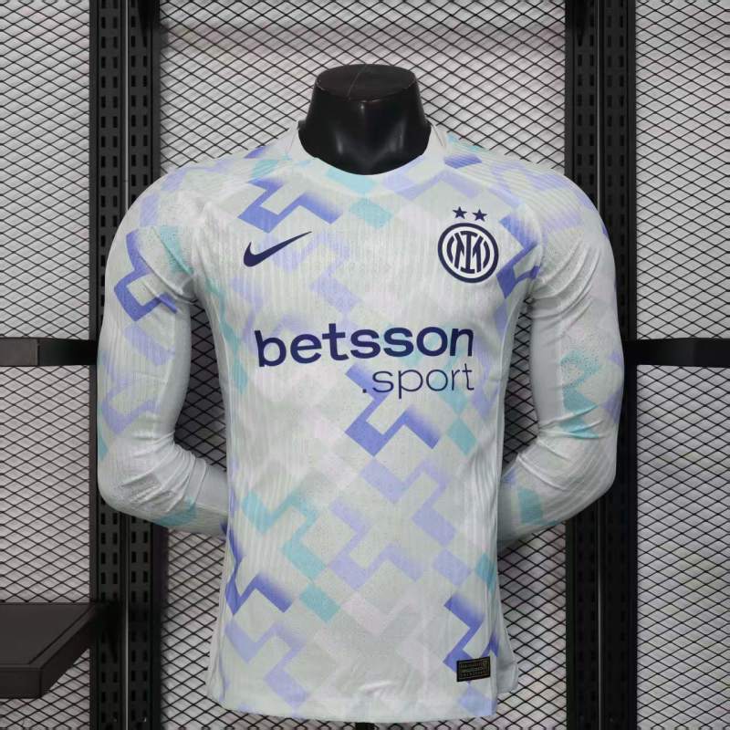 Inter de Milão Away 25/26  Manga Longa Player