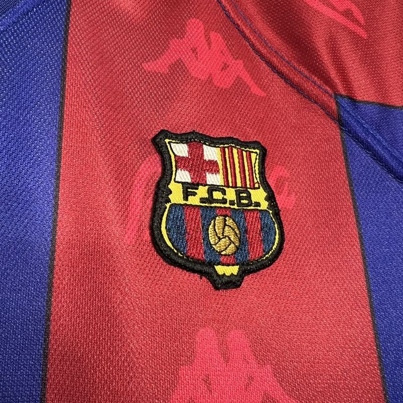 Barcelona Home 96/97 Retrô