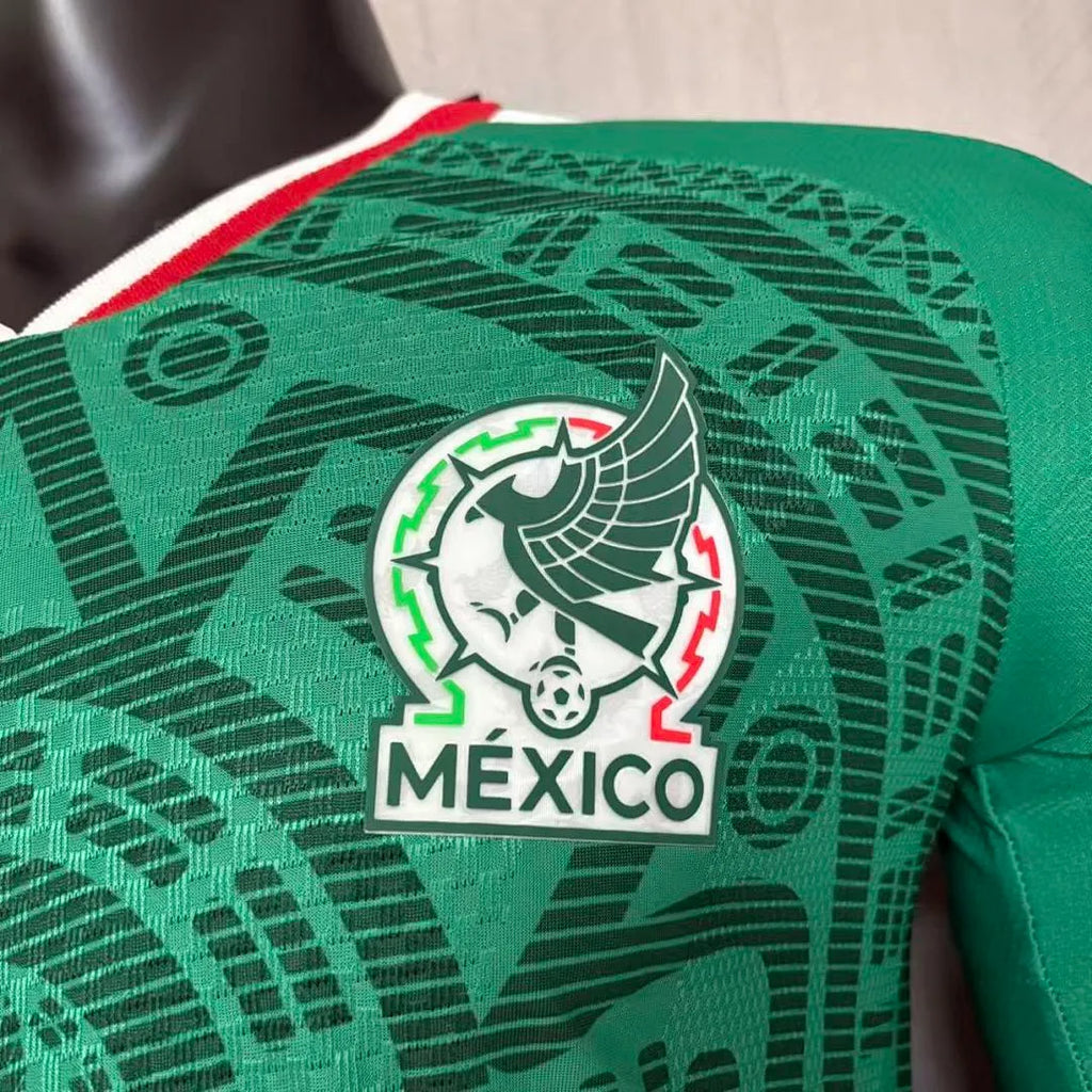 México Home 26/27  Manga Longa Player
