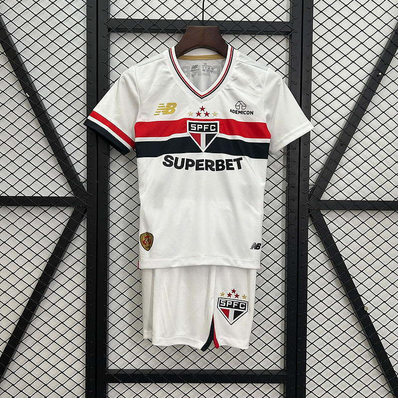 São Paulo Home 25/26 Infantil