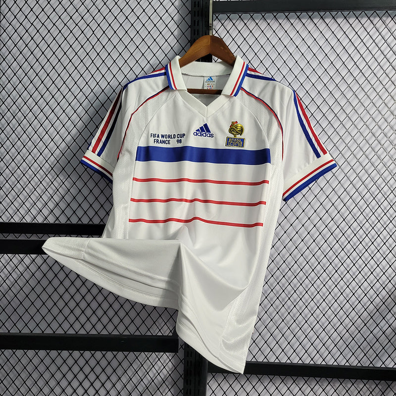 França Away 1998 Retrô
