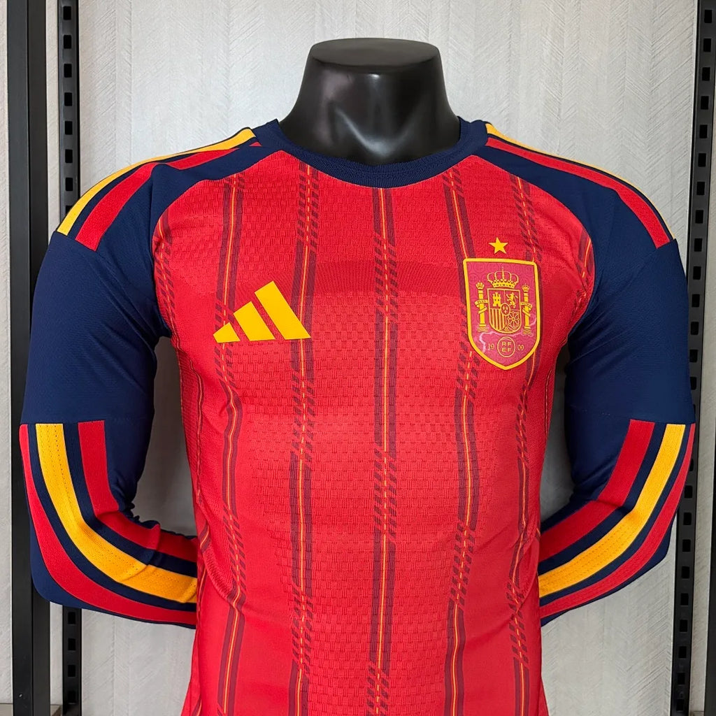 Espanha Home 26/27  Manga Longa Player