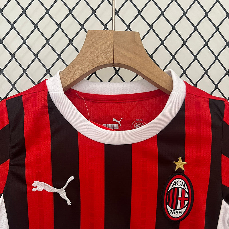 AC Milan Home 24/25 Infantil