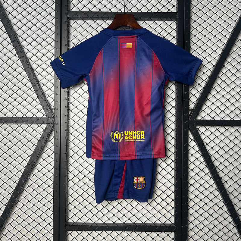 Barcelona Home 25/26 Infantil