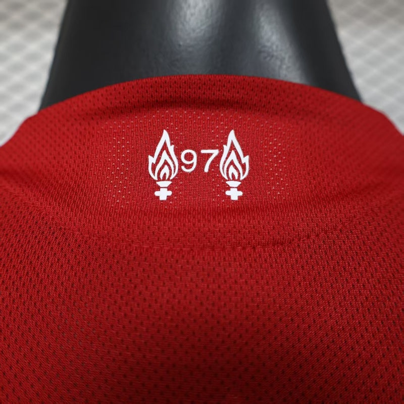Liverpool Home 25/26  Manga Longa Player
