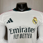 Real Madrid Home 26/27  Manga Longa Player