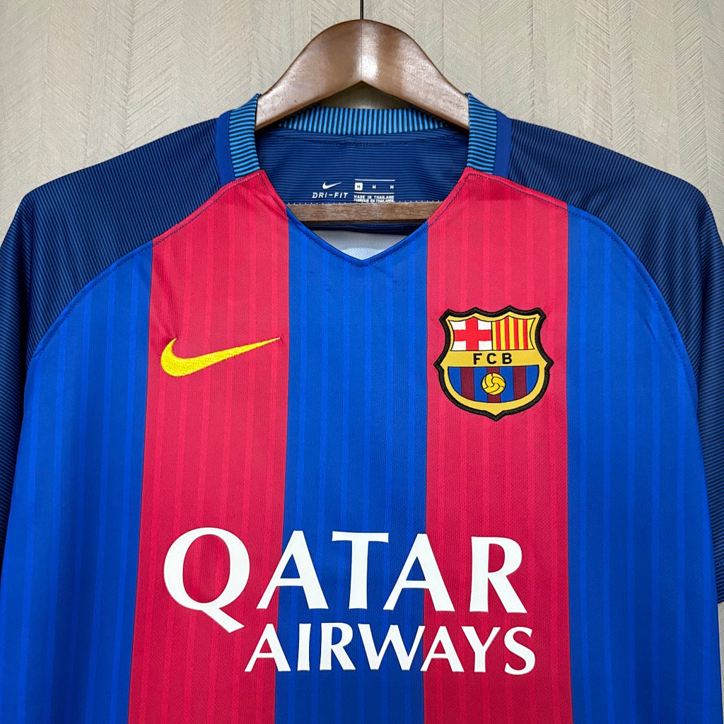 Barcelona Home - 2016/17 Retrô