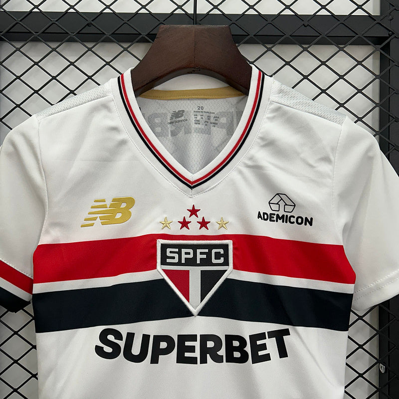 São Paulo Home 25/26 Infantil