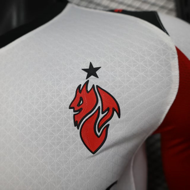 AC Milan Away 25/26  Manga Longa Player