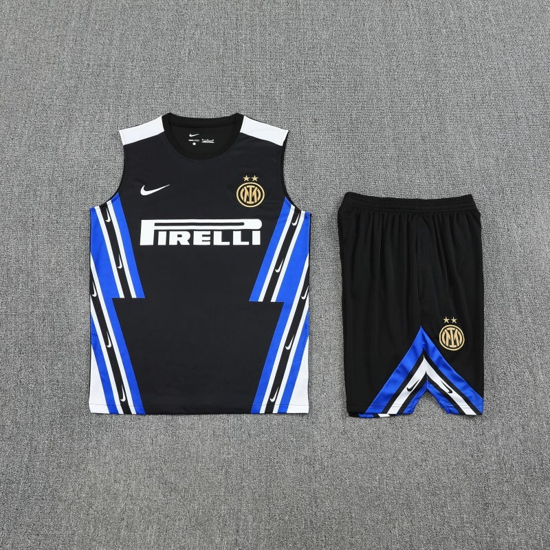 Kit c/ Ziper Regata Inter de Milão Treino 25/26