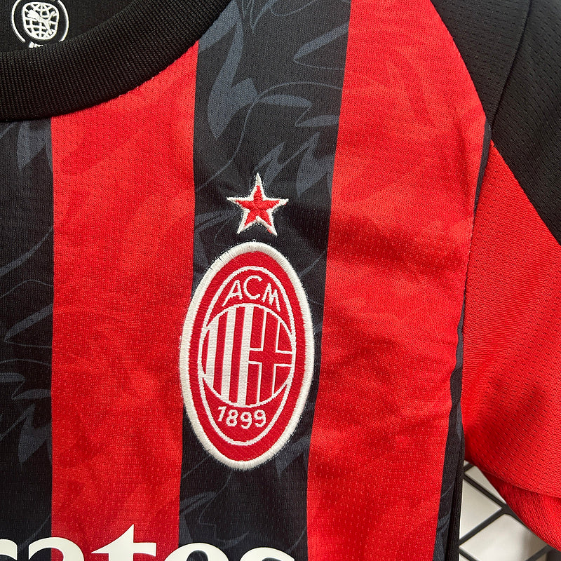 AC Milan Home 25/26 Infantil
