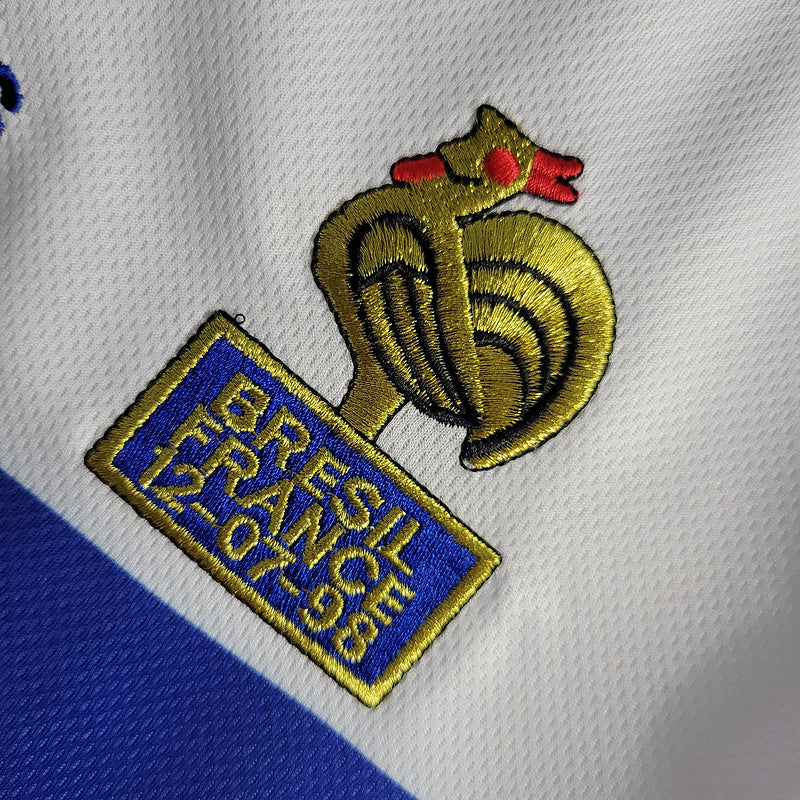 França Away 1998 Retrô