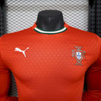 Portugal Home 25/26  Manga Longa Player