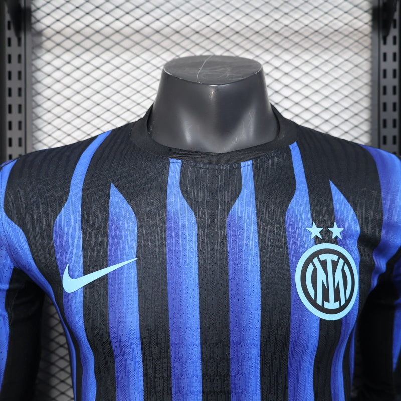 Inter de Milão Home 25/26  Manga Longa Player