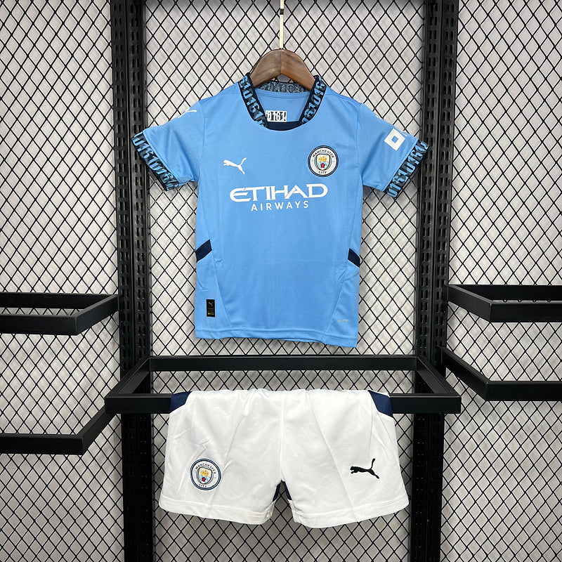Manchester City Home 24/25 Infantil