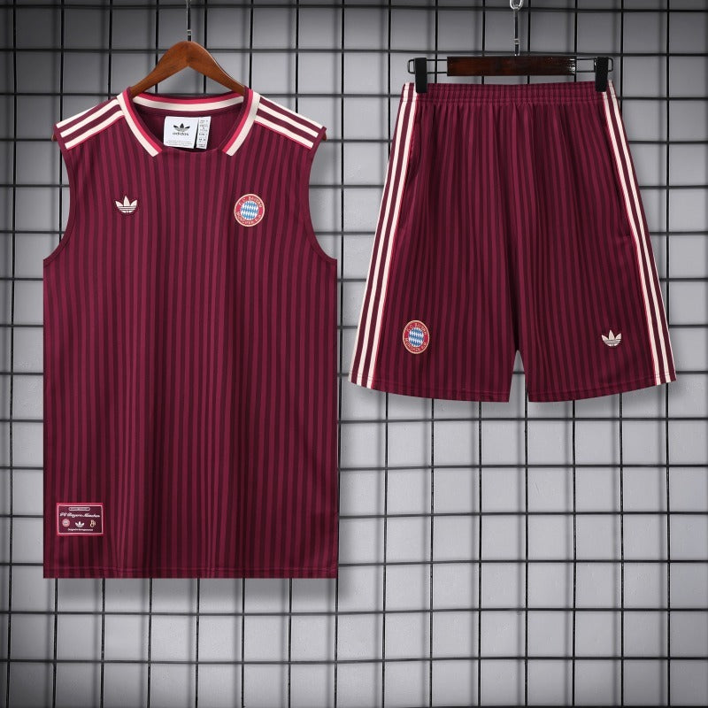 Kit c/ Ziper Regata Bayern Munich Treino 25/26