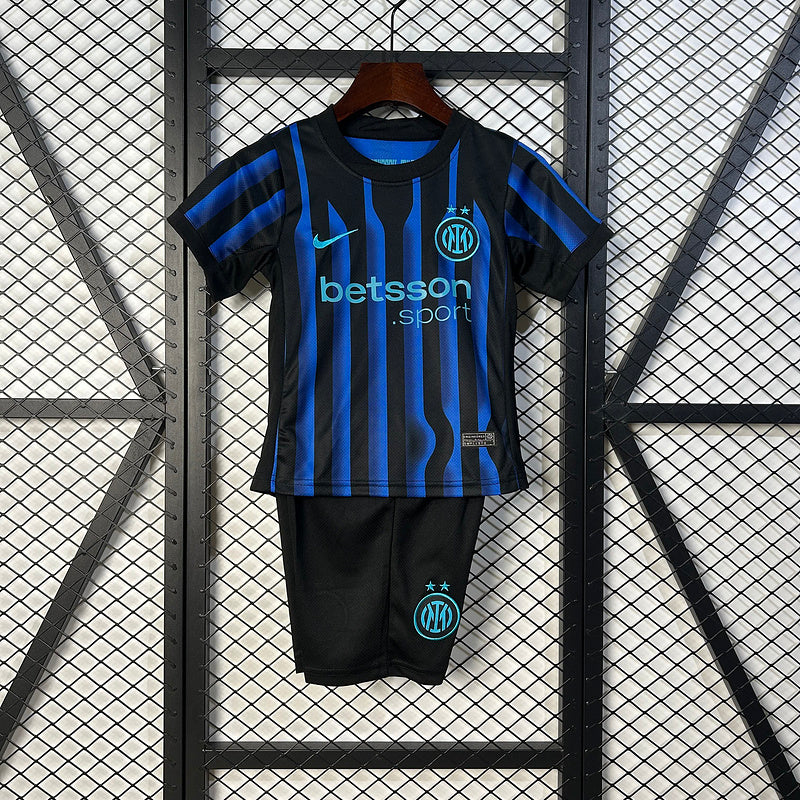 Inter de Milão Home 25/26 Infantil
