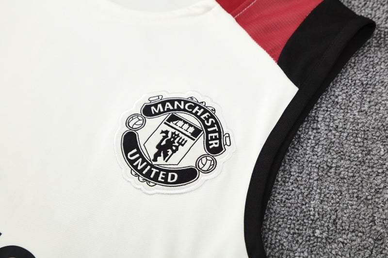 Kit c/ Ziper Regata Manchester United Treino 25/26
