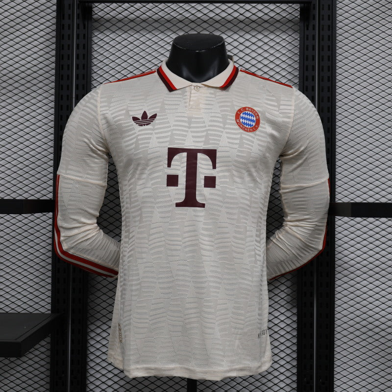 Bayern Munich Third 24/25  Manga Longa Player