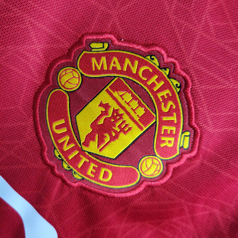 Manchester United Home 23/24 Manga Longa
