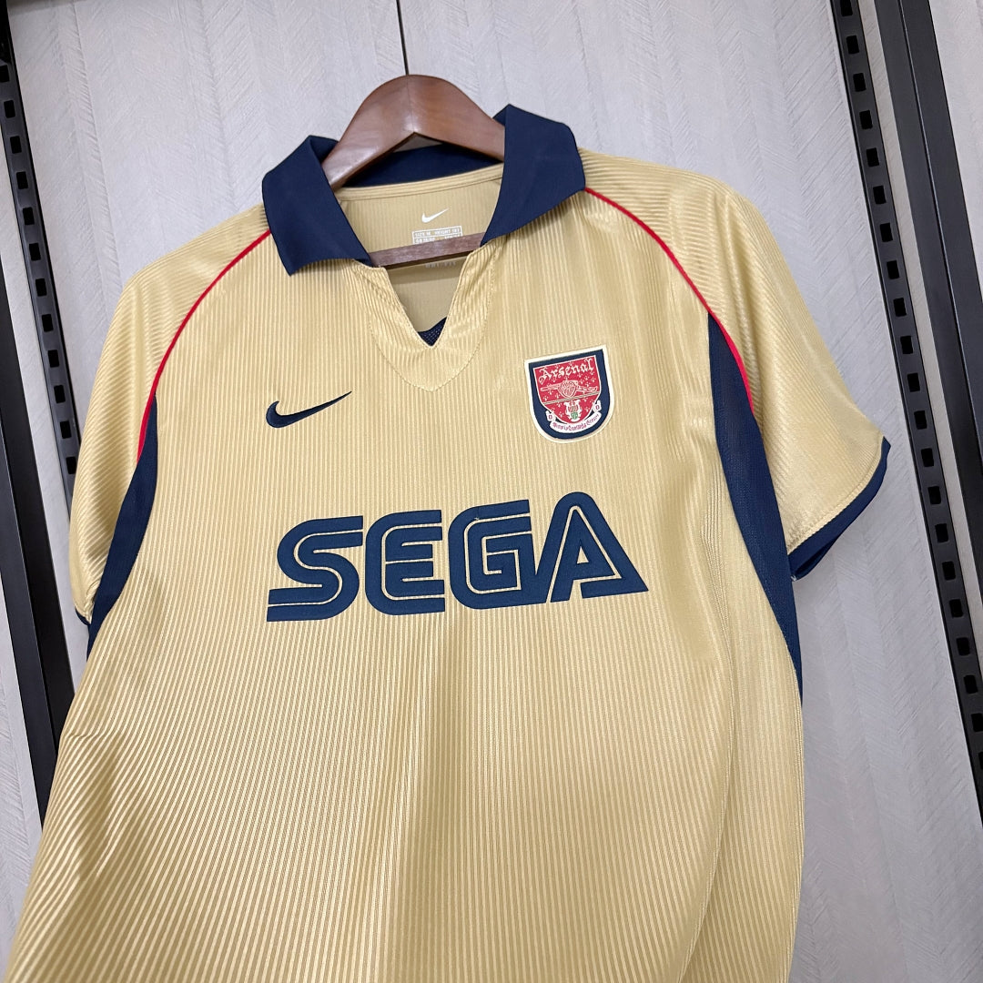 Arsenal Away - 2001/02 Retrô