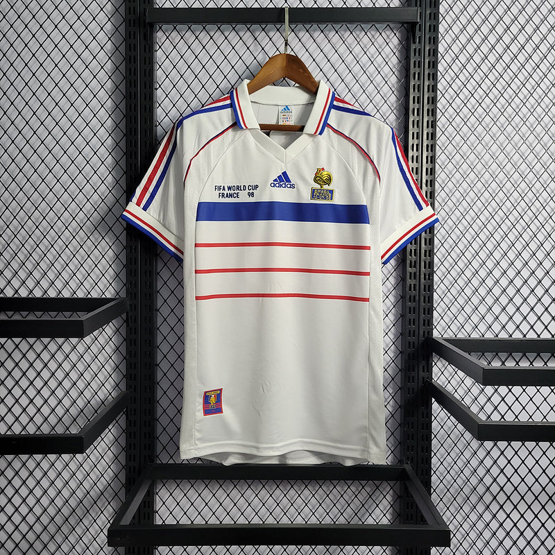 França Away 1998 Retrô