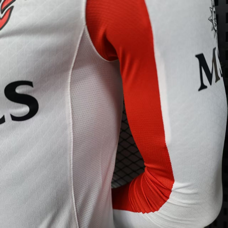 AC Milan Away 25/26  Manga Longa Player