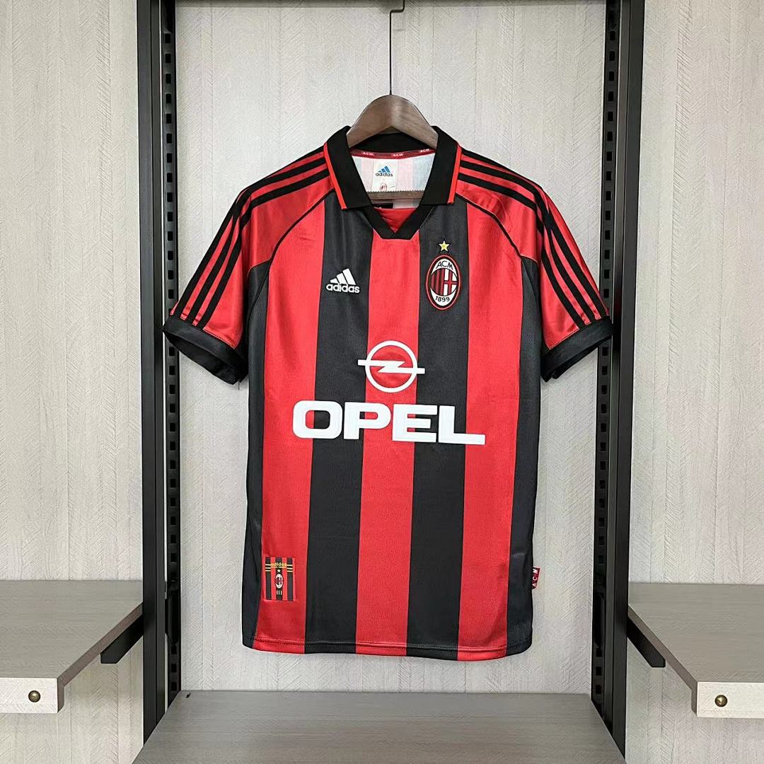 AC Milan Home - 1998/99 Retrô