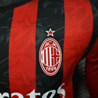 AC Milan Home 25/26  Manga Longa Player