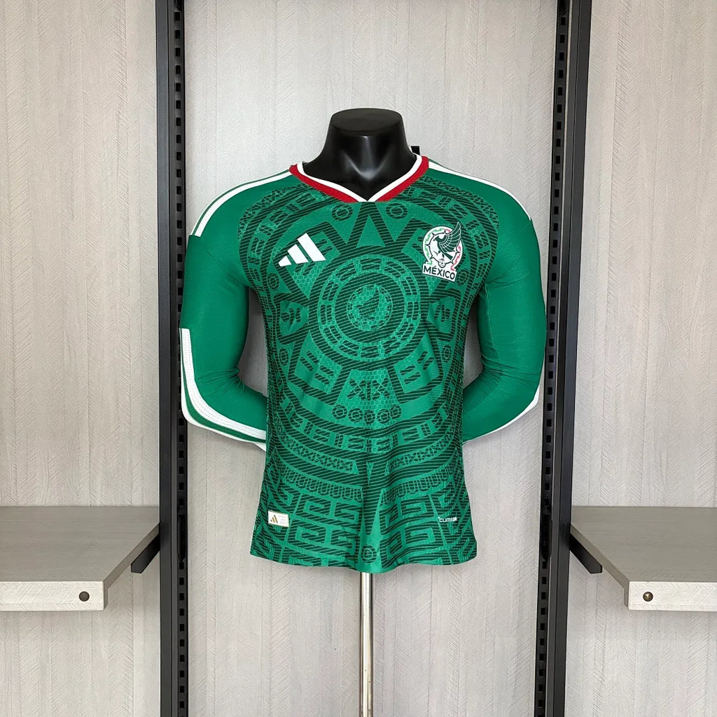 México Home 26/27  Manga Longa Player