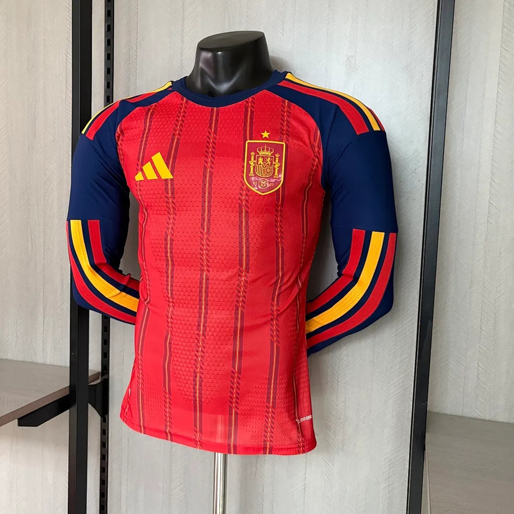 Espanha Home 26/27  Manga Longa Player