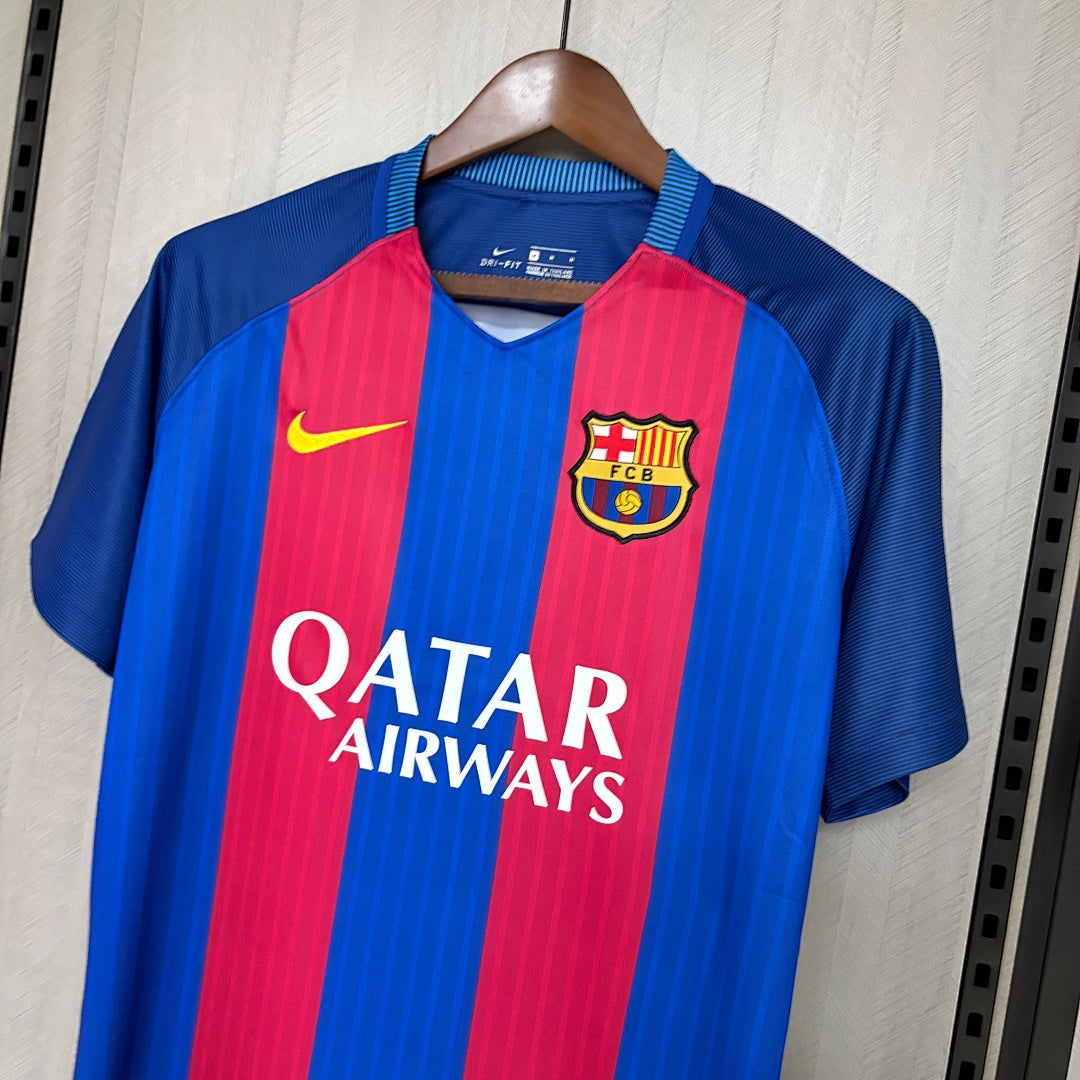 Barcelona Home - 2016/17 Retrô