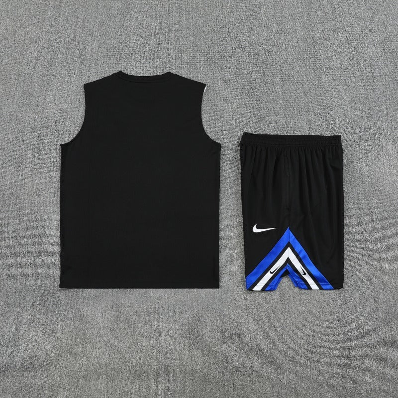 Kit c/ Ziper Regata Inter de Milão Treino 25/26