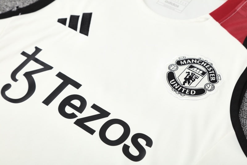 Kit c/ Ziper Regata Manchester United Treino 25/26