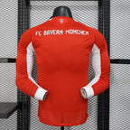 Bayern Munich Home 25/26  Manga Longa Player