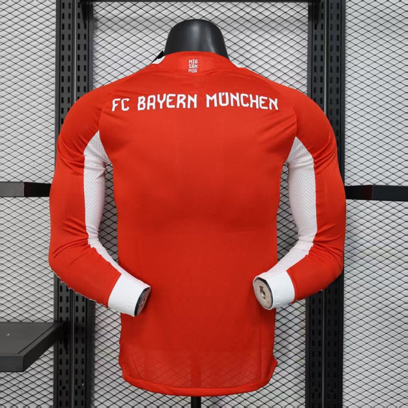 Bayern Munich Home 25/26  Manga Longa Player
