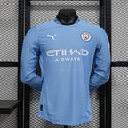 Manchester City Home 24/25  Manga Longa Player