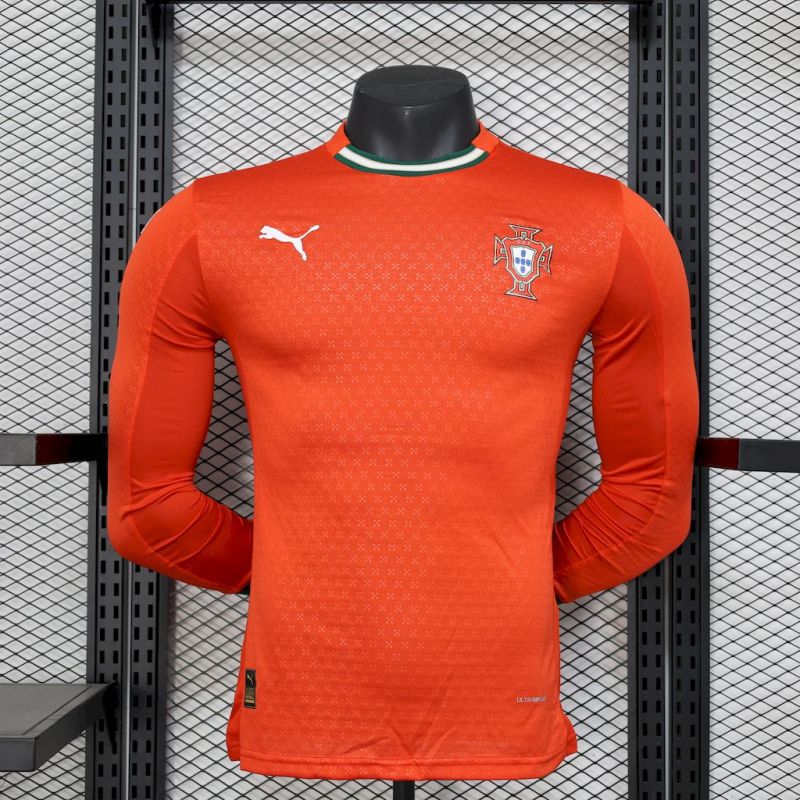 Portugal Home 25/26  Manga Longa Player
