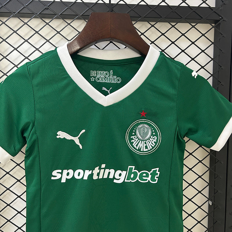 Palmeiras Home 25/26 Infantil