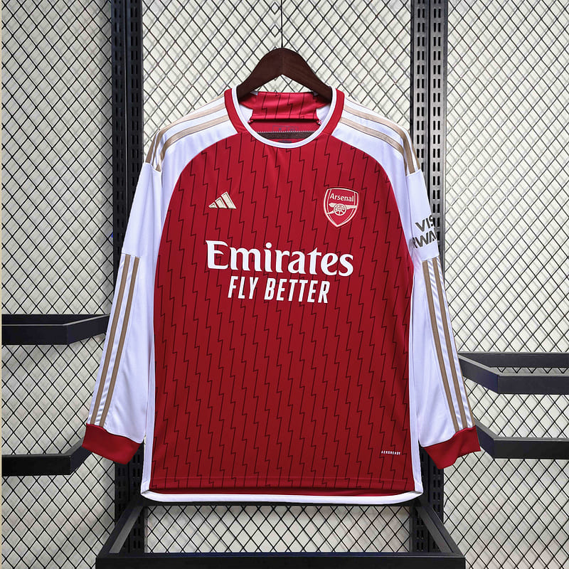 Arsenal Home 23/24 Manga Longa